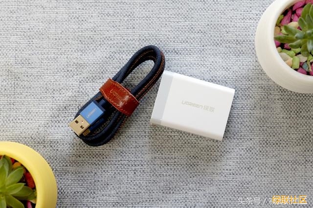 旅行充电套装,双口充电头+牛仔数据线